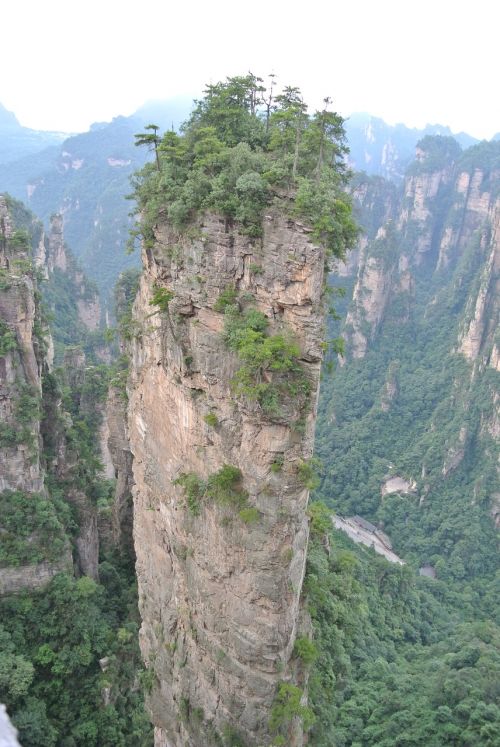 zhangjiajie mountain the scenery