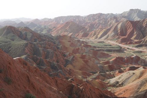 zhangye danxia colorful