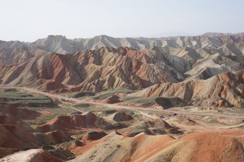 zhangye danxia colorful