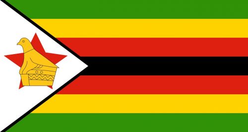 zimbabwe africa african flag
