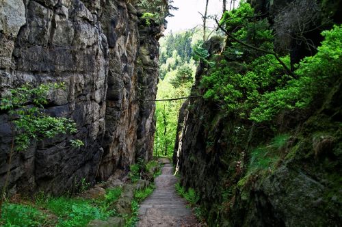 zittau mountains nun rocks