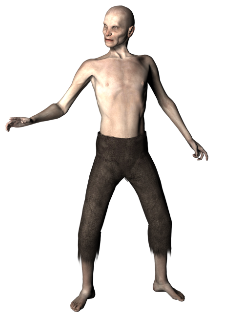 zombie man spooky