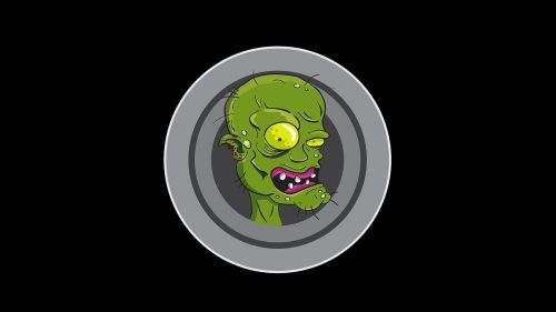 zombie pictured illustration