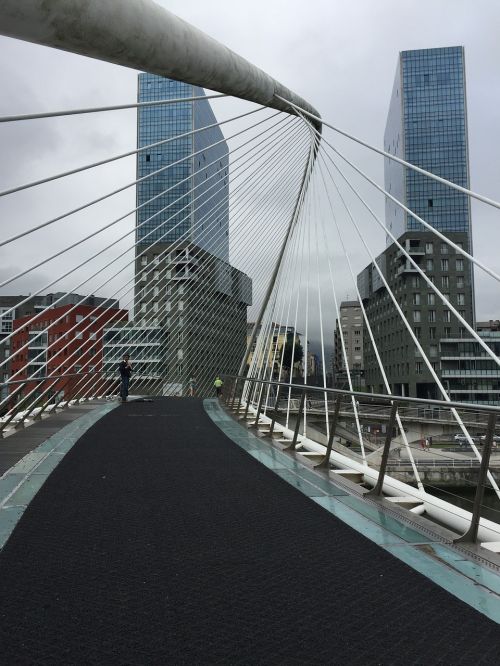 zubizuri bridge calatrava bridge bilbao