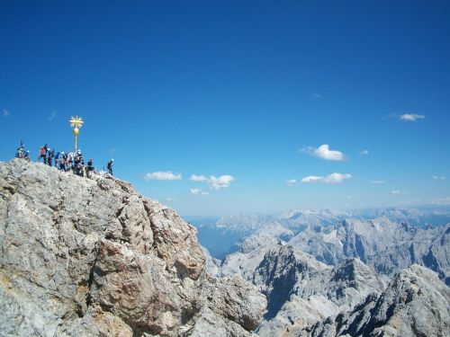 zugspitze summit panorama