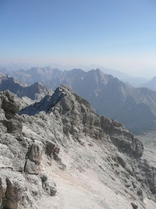 zugspitze rock alpine