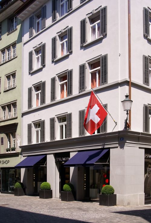 zurich switzerland flag