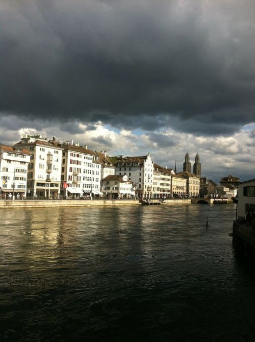 zurich scenery lake